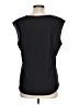 Covington 100% Polyester Black Sleeveless Blouse Size L - photo 2