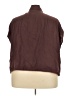 Torrid Brown Sleeveless Button-Down Shirt Size 4X Plus (4) - photo 2