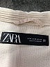 Zara 100% Cotton Ivory Jacket Size M - photo 7