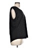 Covington 100% Polyester Black Sleeveless Blouse Size L - photo 4
