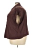 Torrid Brown Sleeveless Button-Down Shirt Size 4X Plus (4) - photo 5