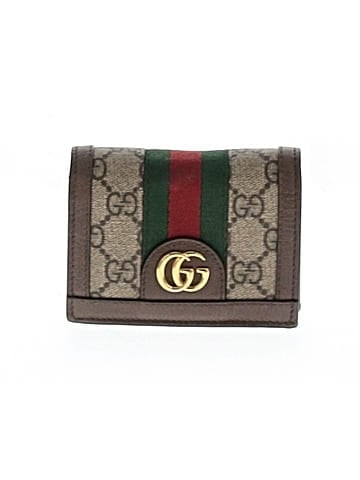 Gucci GG Supreme Monogram Web Ophidia Card Case (view 1)