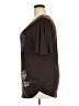 Evolution Brown Short Sleeve Top Size 2X - photo 5