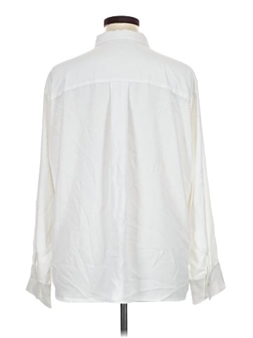 Scoop Long Sleeve Button-Down Shirt (view 2)