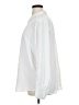 Scoop 100% Recycled Polyester Solid Ivory Long Sleeve Button-Down Shirt Size XL - photo 5