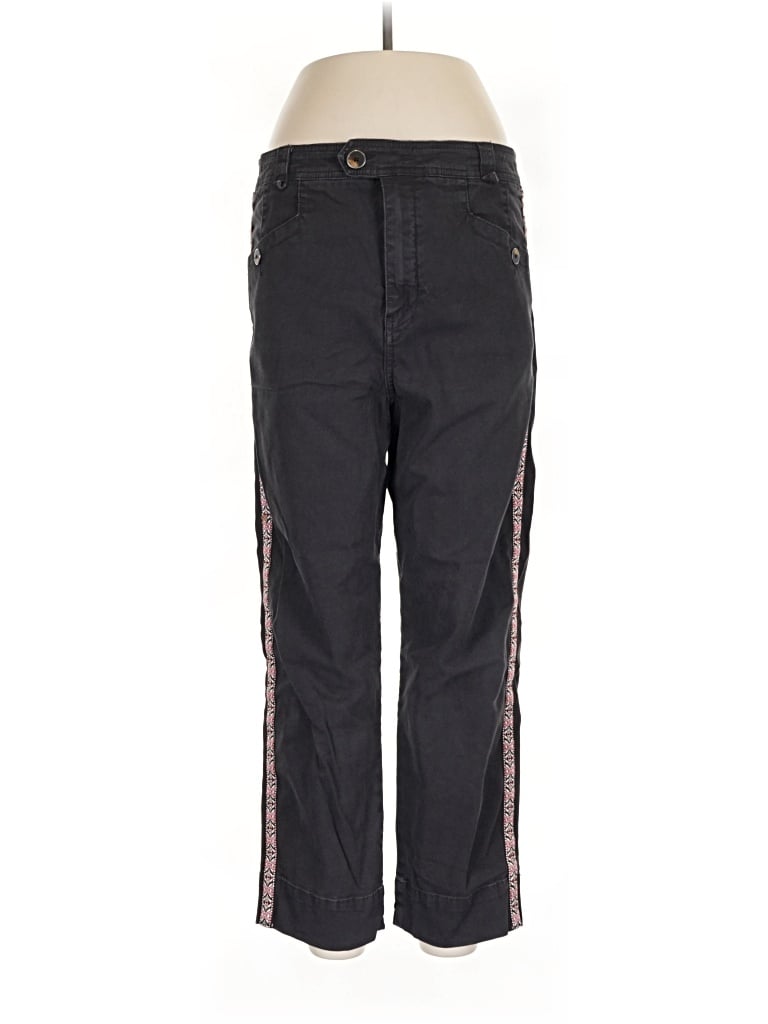 Pre-owned Anthropologie Casual Pants In Black