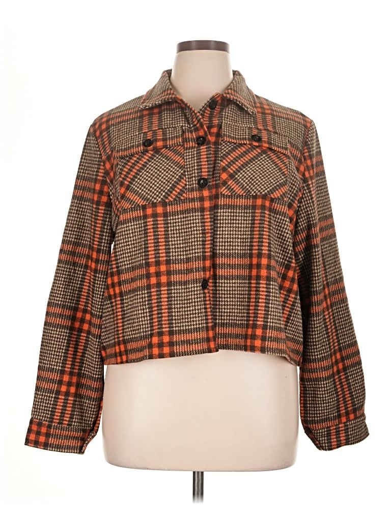 Pre-owned Zeagoo Jacket In Brown