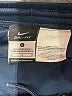 Nike 100% Polyester Solid Black Blue Active Pants Size L - photo 7
