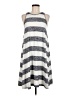 Gap Stripes Gray Casual Dress Size M - photo 1