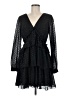 MICHAEL Michael Kors 100% Polyester Polka Dots Black Cocktail Dress Size M - photo 1