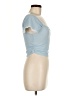 Shein Blue Short Sleeve Top Size M - photo 4