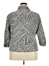 Ruby Rd. 100% Polyester Chevron-herringbone Silver Jacket Size 18 - photo 2