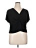 Halogen Black Short Sleeve T-Shirt Size XL - photo 1