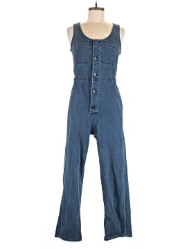 Frayed Jeans Jumpsuit