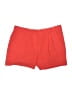 J.Crew 100% Polyester Solid Red Shorts Size 10 - photo 1
