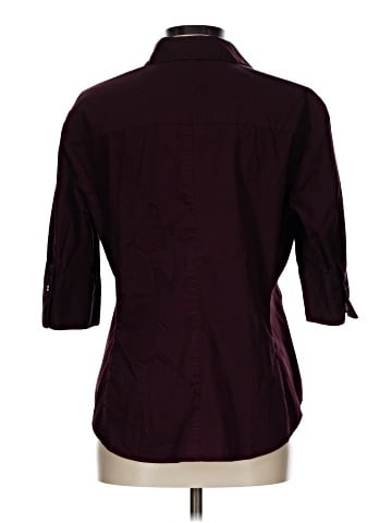 7th Avenue Design Studio New York & Company 3/4 Sleeve Button-Down Shirt (view 2)