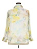 Zara 100% Polyester Floral Ivory 3/4 Sleeve Blouse Size XXL - photo 2