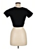 Unbranded Black Short Sleeve Turtleneck Size M - photo 2
