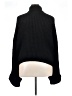 Shein 100% Polyester Black Turtleneck Sweater Size XL - photo 2