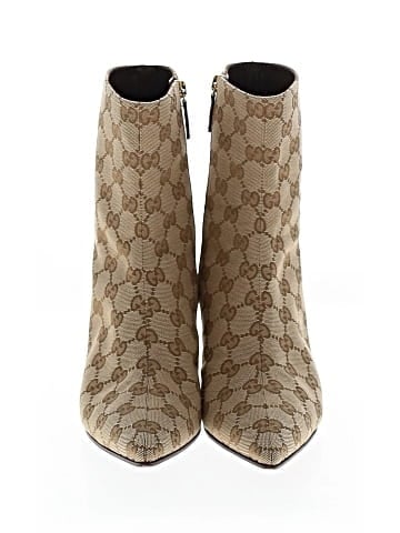 Gucci GG Canvas Bombshell Booties (view 2)