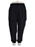 A New Day Solid Black Cargo Pants Size 18 - photo 1