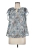 Lucky Brand Blue Sleeveless Blouse Size M - photo 1