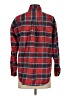 Forever 21 100% Cotton Plaid Red Long Sleeve Button-Down Shirt Size S - photo 2
