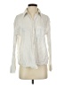 Zara Ivory Long Sleeve Button-Down Shirt Size S - photo 1