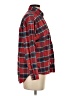 Forever 21 100% Cotton Plaid Red Long Sleeve Button-Down Shirt Size S - photo 4