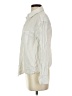 Zara Ivory Long Sleeve Button-Down Shirt Size S - photo 5