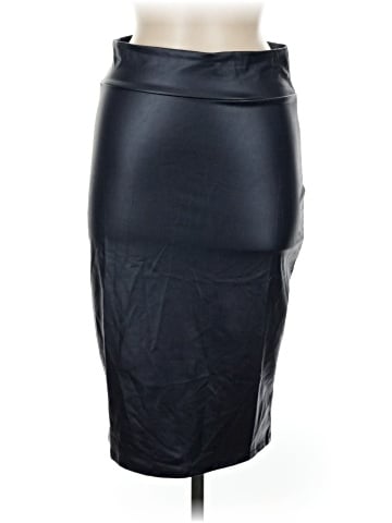 Simlu Faux Leather Skirt (view 1)