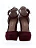 Sun + Stone Burgundy Heels Size 6 - photo 2