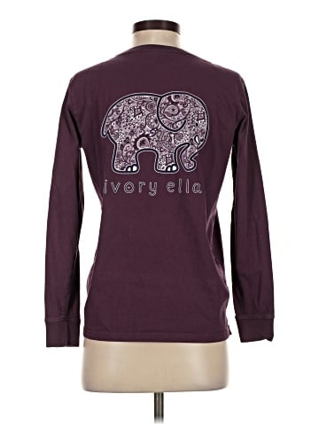 Ivory Ella Long Sleeve T-Shirt (view 2)