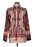 Apt. 9 100% Polyester Paisley Pink Long Sleeve Blouse Size L - photo 1