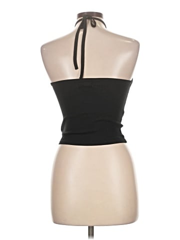 Madewell Supima&reg; Rib Halter Tank Top (view 2)