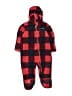 Columbia 100% Polyester Plaid Red Short Sleeve Onesie Size 12-18 mo - photo 1