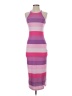 Shein Stripes Pink Cocktail Dress Size 2 - photo 1