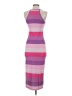Shein Stripes Pink Cocktail Dress Size 2 - photo 2