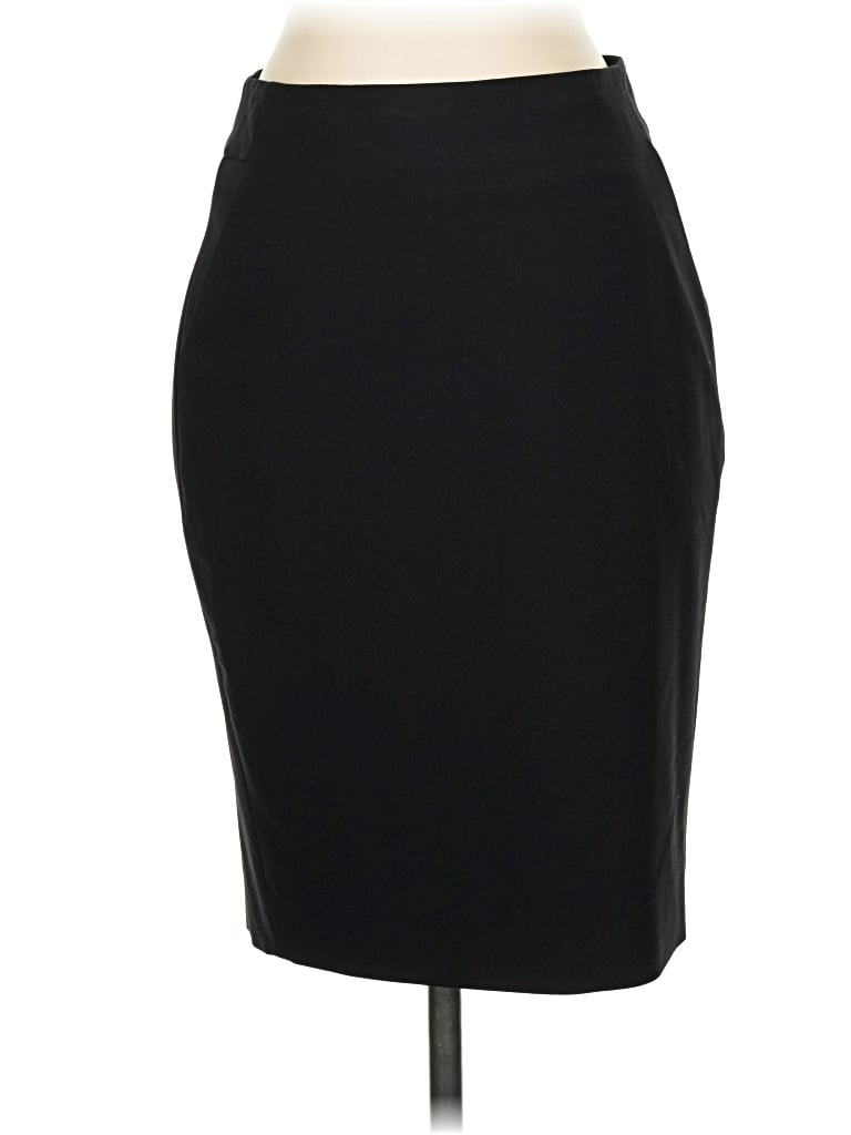 Pre-owned Classiques Entier Wool Skirt In Black