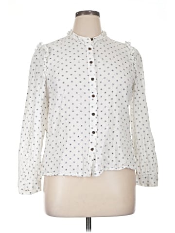 M&S Collection Long Sleeve Blouse (view 1)