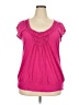 Old Navy Pink Short Sleeve Top Size 2X - photo 1