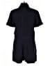 Ann Taylor Solid Blue Black Romper Size 10 - photo 2