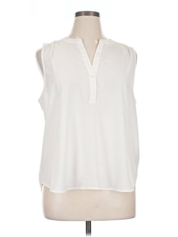 J.Crew Factory Store Sleeveless Blouse (view 1)