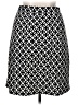 Le Lis Argyle Black Casual Skirt Size XL - photo 2