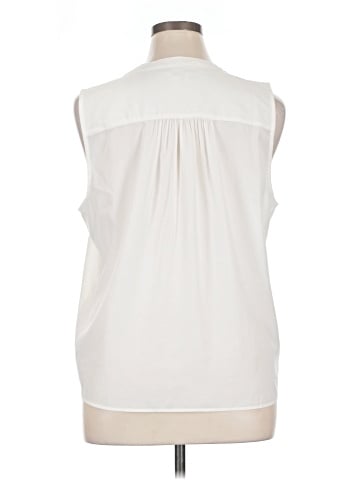 J.Crew Factory Store Sleeveless Blouse (view 2)