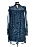 Mi ami 100% Polyester Blue Casual Dress Size M - photo 2