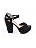 Via Spiga 100% Leather Black Sandals Size 6 - photo 1