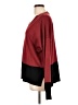DKNY Color Block Burgundy Pullover Sweater Size L - photo 5