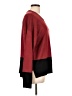 DKNY Color Block Burgundy Pullover Sweater Size L - photo 4