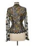 Boutique + 100% Polyester Black Long Sleeve Blouse Size 8 Plus - photo 2